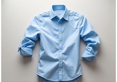 Imagen de una camisa de vestir muy arrugada.