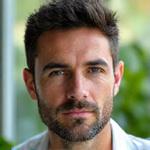 Retrato de Luis Martín, especialista ecológico de Sol y Luna Tintorería
